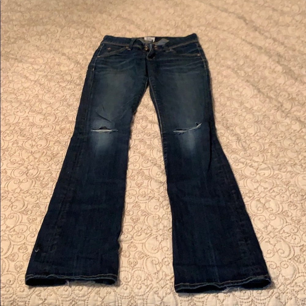 Distressed Hudson Jeans